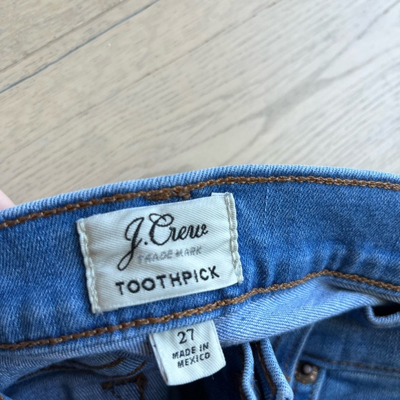 J Crew Toothpick jeans - Picture 2 of 3